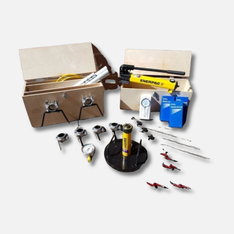 Plate Bearing Capacity Apparatus with digital gauge, datum bar and loading plate