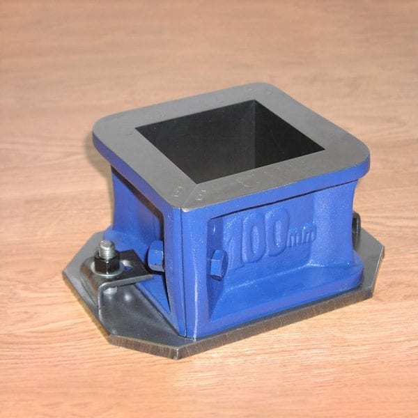 Cube Mould 100mm 2-Part
